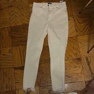 Abercrombie White Jeans